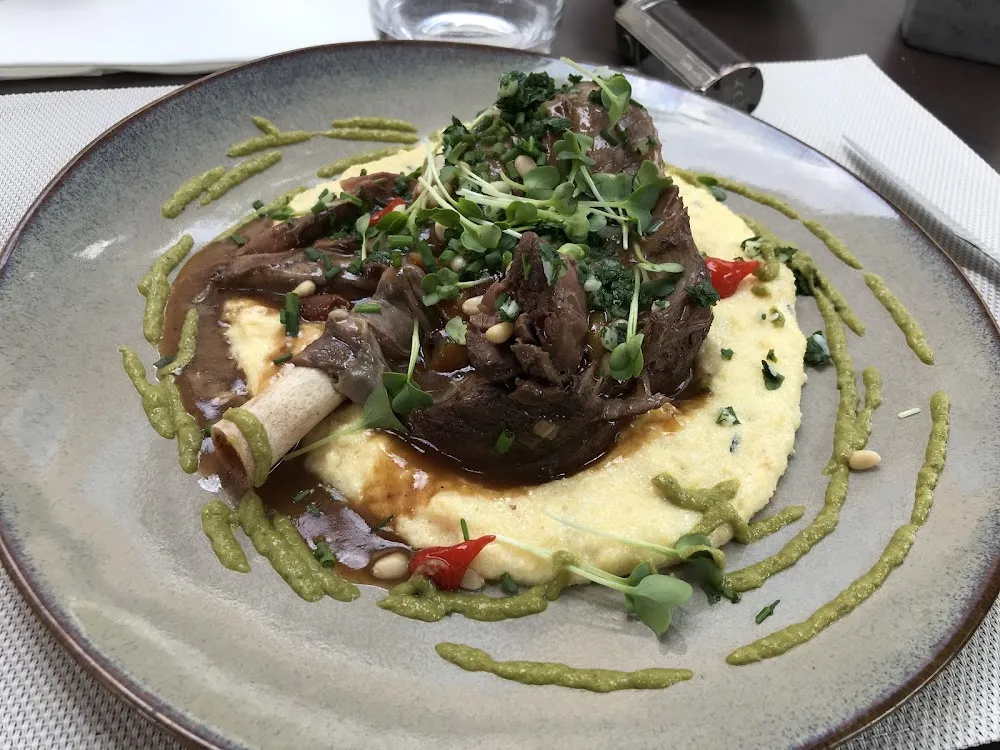 Souris d’agneau Polenta